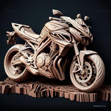 3D модель Ямаха XJ6 (STL)